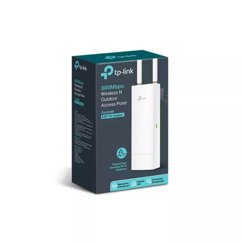 TP-Link EAP110-Outdoor outdoor access point 300Mbps 2.4GHz passieve PoE IP65