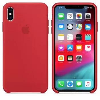 Apple (PRODUCT)RED siliconen hoesje voor iPhone XS Max