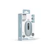 PORT Designs Pure MAC oplaadbare Bluetooth-muis - Storm Grey - 3200 DPI