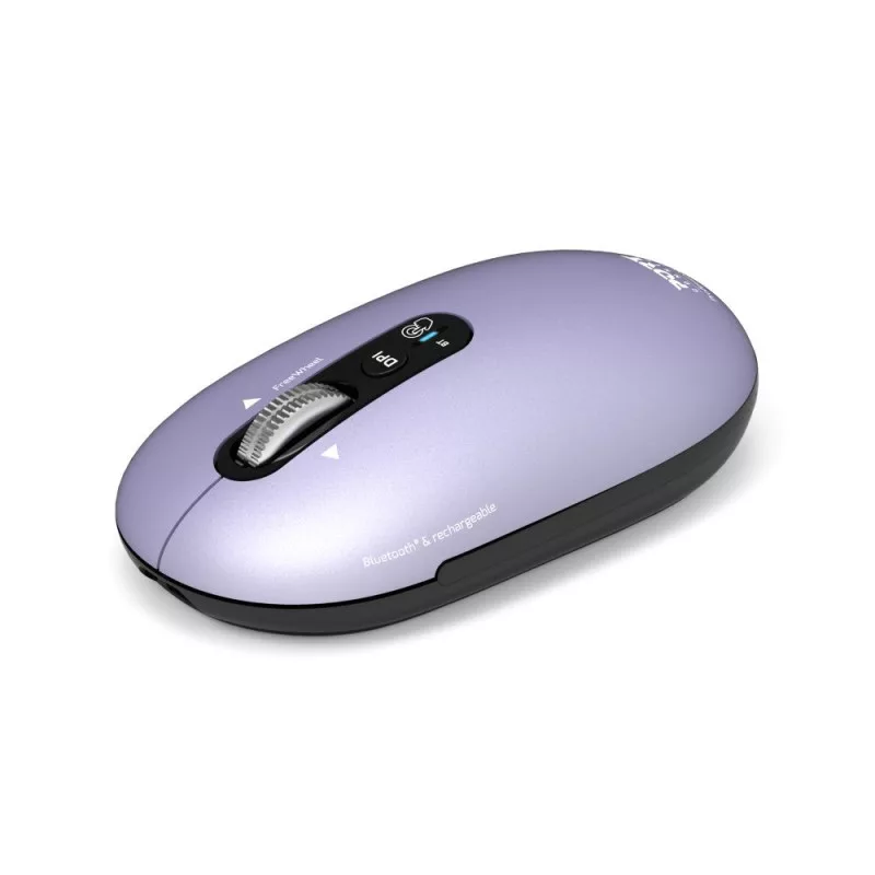 PORT Designs Pure MAC Iris oplaadbare Bluetooth optische muis - zwart/grijs
