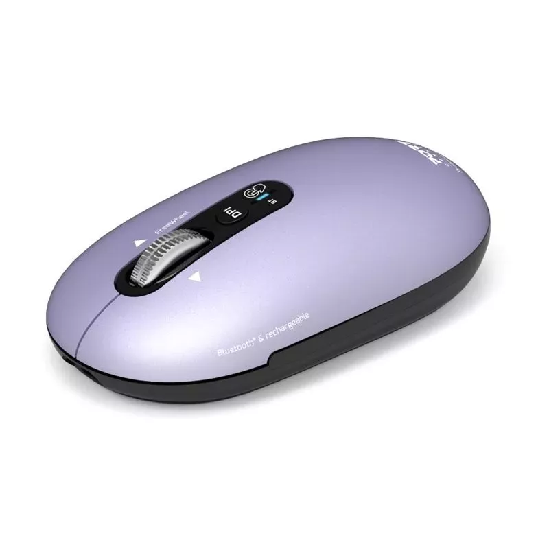 PORT Designs Pure MAC Iris oplaadbare Bluetooth optische muis - zwart/grijs
