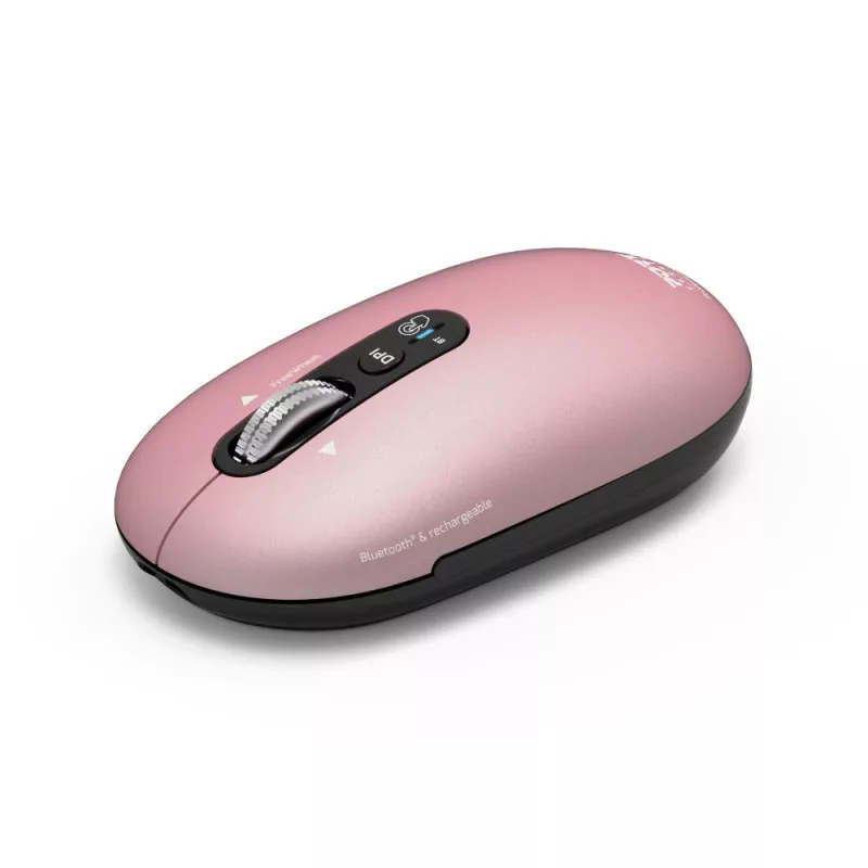 PORT Designs Pure MAC oplaadbare Bluetooth-muis - Copper Rose - optisch