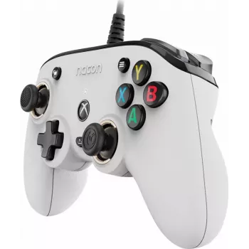 Nacon Compact Pro Bedrade Controller voor Xbox Series X|S, Xbox One & PC - Wit