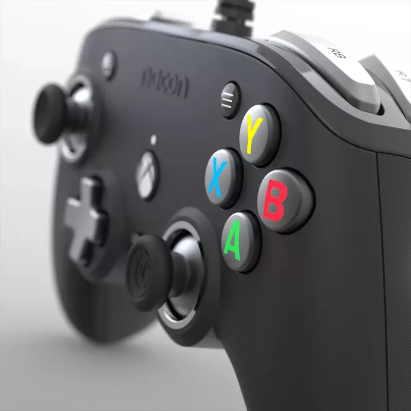 Nacon Compact Pro Bedrade Controller voor Xbox Series X|S, Xbox One & PC - Wit