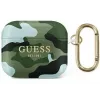 Guess GUA3UCAMA Camo Collection beschermhoes voor Apple AirPods 3e generatie - groen/kaki
