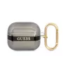 Guess GUA3HHTSK AirPods 3 cover zwart Strap Collection