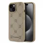 Karl Lagerfeld Karl Heads MagSafe hoes voor iPhone 15 6,1 inch - beige