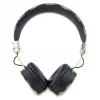 Guess Peony Script ronde vorm draadloze over-ear hoofdtelefoon met Bluetooth 5.3 en ENC (zwart)