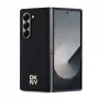 DKNY DKHMZFD6PSHRPSK repeat pattern stack logo case voor Samsung Galaxy Z Fold6 - zwart
