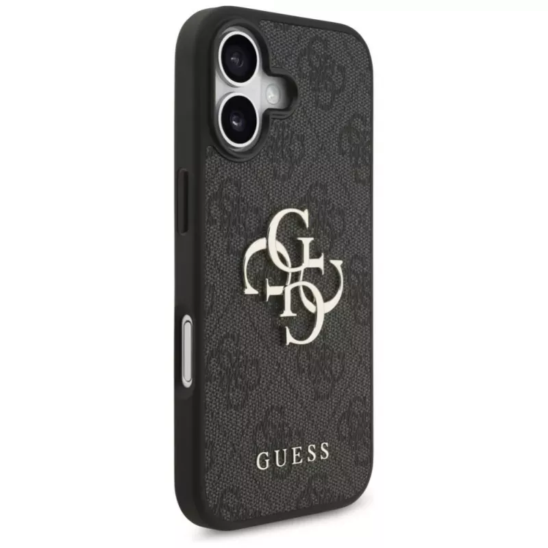 Guess 4G Big Logo Case voor iPhone 17 - zwart