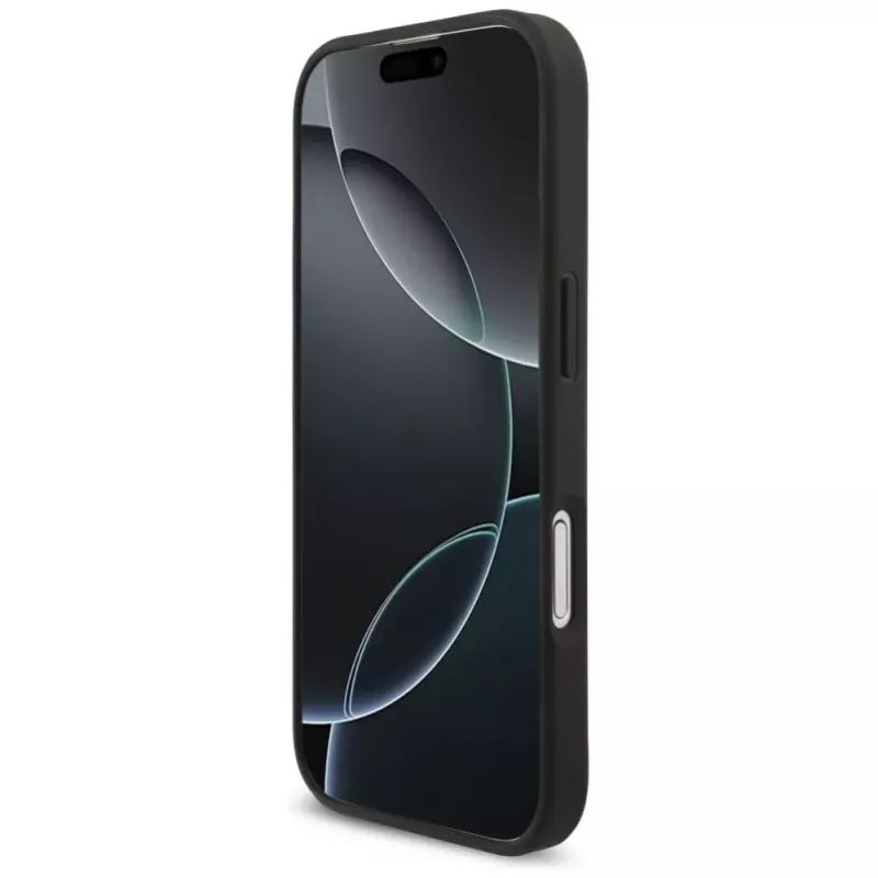 Guess 4G Big Logo Case voor iPhone 17 - zwart