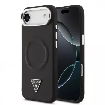 Guess Triangle Logo MagSafe-hoesje voor iPhone Air - zwart