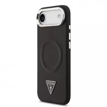 Guess Triangle Logo MagSafe-hoesje voor iPhone Air - zwart