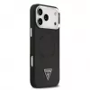 Guess Triangle Logo MagSafe-hoesje voor iPhone 17 Pro Max (zwart)