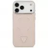Guess Triangle Logo MagSafe-hoesje voor iPhone 17 Pro (roze)