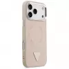 Guess Triangle Logo MagSafe-hoesje voor iPhone 17 Pro (roze)