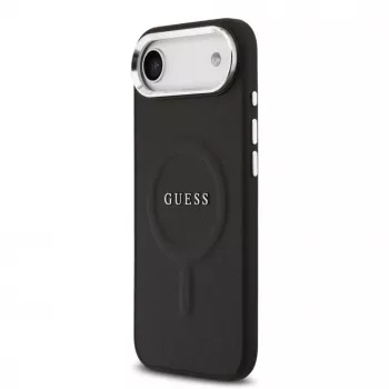 Guess Classic Logo MagSafe-hoesje voor iPhone Air - zwart