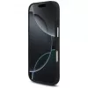 Guess Grained Big 4G Classic Logo hoesje voor iPhone 17, zwart