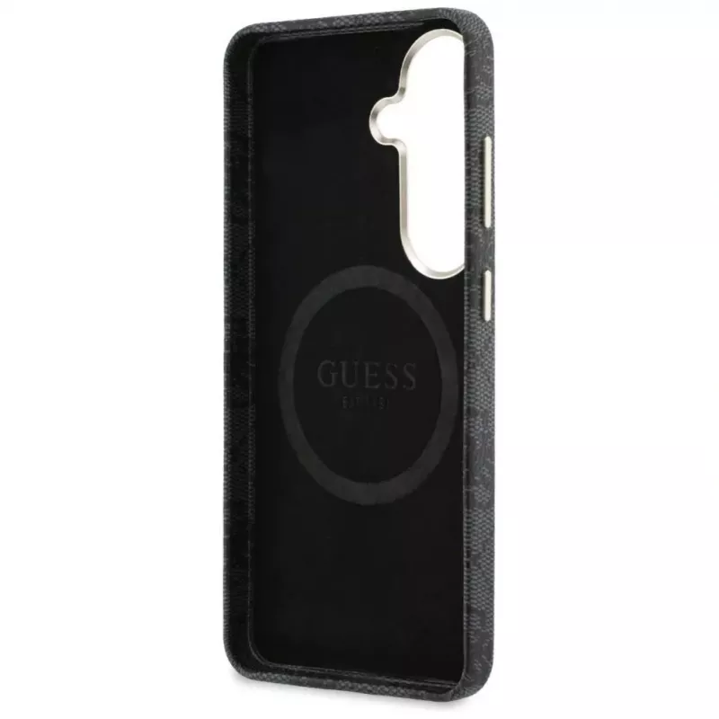 Guess 4G Script MagSafe-hoes voor Samsung Galaxy S26 zwart