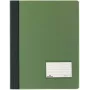 DURABLE DURALUX rapportmap, DIN A4, transparant groen, extra breed, PVC, 25 stuks (2680-05)
