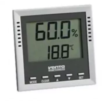 Venta digitale hygrometer - rechthoekig - 105 mm - 25 mm - 102 mm - 170 mm