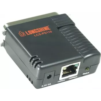 Longshine LCS-PS110-A printserver 10/100 Mbps 1x parallelle poort