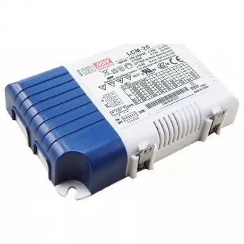 Mean Well LCM-25 LED-driver 25,2W constante stroom 350-1050mA DALI Push Dim