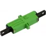 SYNERGY21 E-2000 APC Simplex Pigtail, Singlemode, 2m, PVC, keramische ferrule, groene stekker
