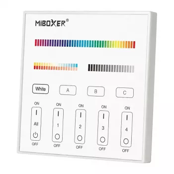 Miboxer LED Smart DALI 3 in 1 touchpaneel DT8 (DP3S)
