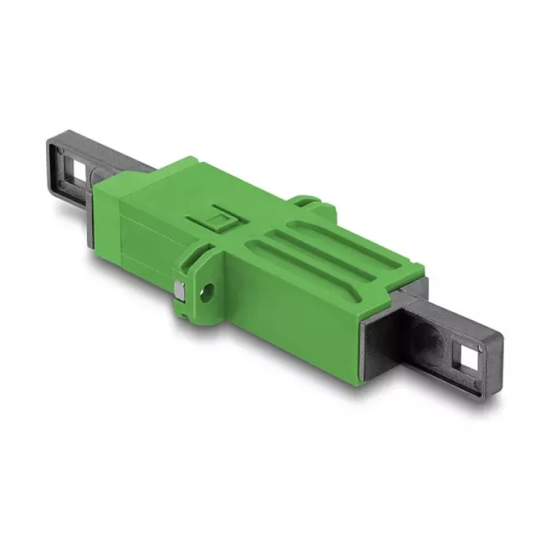 DELOCK stofkap voor E2000 simplex bus, 10 stuks, zwart