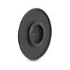 Delock siliconen kabeldoorvoer rond Ø 65 mm voor wandmontage / bureaumontage wit / zwart