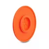 Delock siliconen kabeldoorvoer rond Ø 65 mm wandmontage / tafelmontage wit / oranje