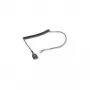 EPOS Sennheiser CSTD 01 headset-verlengkabel - EasyDisconnect - 1 m (zwart)