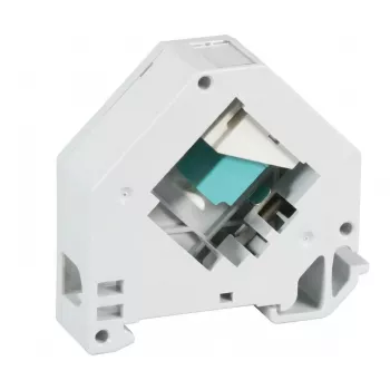 EFB FTTH DIN-rail LC Singlemode adapter, 2 poorten, grijs