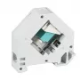 EFB FTTH DIN-rail LC Singlemode adapter, 2 poorten, grijs