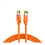 EFB RJ45 patchkabel Cat.6A S/FTP LSZH Draka UC900 TM31 oranje 0,25m