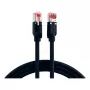 EFB RJ45 patchkabel Cat.6A S/FTP LSZH Dätwyler 7702 TM21 zwart 0,15m