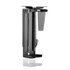 LogiLink EO0030 draaibare pc-houder onder het bureau met snelsluiting, zwart, max. 10 kg