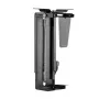 LogiLink EO0030 draaibare pc-houder onder het bureau met snelsluiting, zwart, max. 10 kg