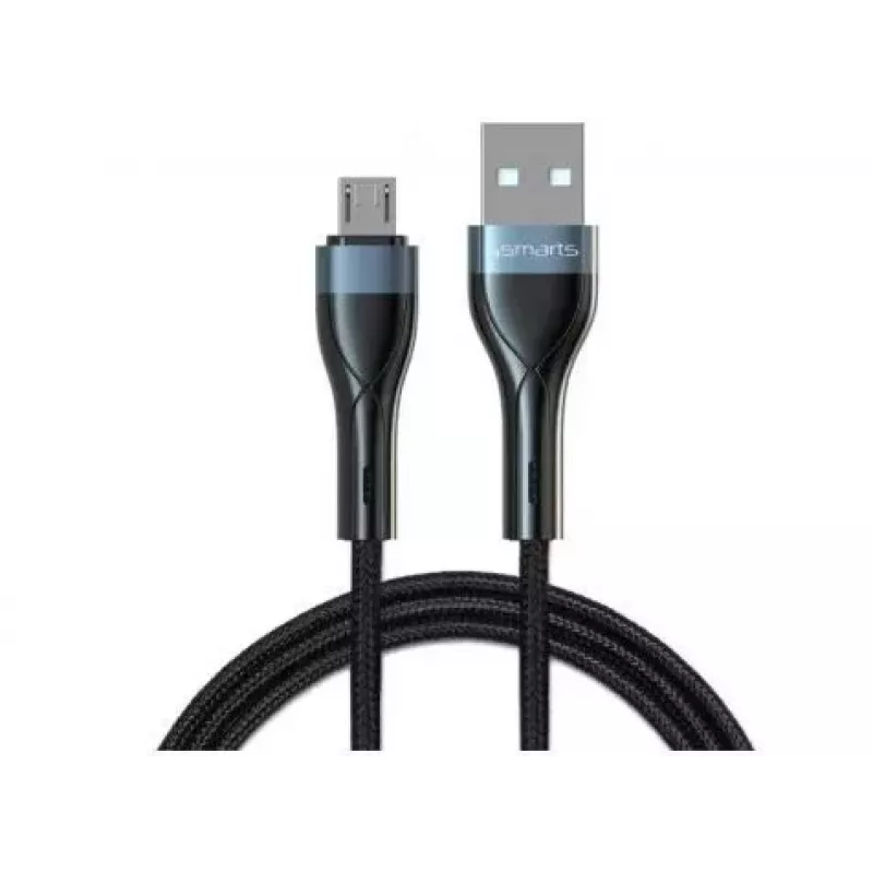4SMARTS USB-A naar Micro-USB kabel PremiumCord 10W 1m, zwart