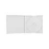 MEDIARANGE Slim Jewel Case voor opslag van cd's - verpakking van 10, transparant