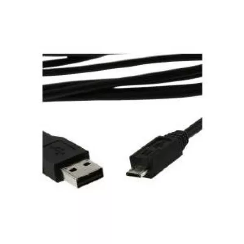 LogiLink USB 2.0-kabel - USB Type-A stekker naar Micro-USB Type-B stekker - 1,8 m - zwart