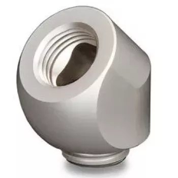 Thermal Grizzly DeltaMate Rotary 45 Degree Fitting - Nikkel