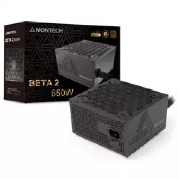 Montech BETA 2 80 PLUS Bronze voeding, ATX 3.1 - 650 watt, zwart