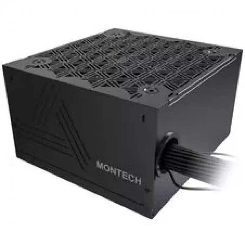 Montech BETA 2 80 PLUS Bronze voeding, ATX 3.1, PCIe 5.1 - 850 watt, zwart