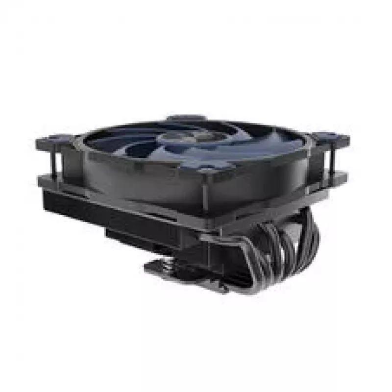Akasa ALUCIA H6L M2 low-profile CPU-koeler – 120 mm, zwart/blauw