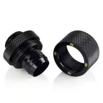 Bitspower G1/4 compressiefitting CC4 Ultimate voor 16/10mm - mat zwart