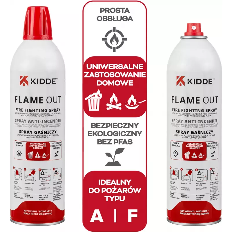 Kidde KFS-500 Flame Out brandblusspray 500 ml