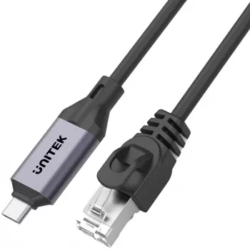 UNITEK USB-C naar RJ-45 Gigabit Ethernet adapterkabel 2m