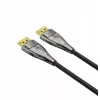 UNITEK Fiber Optic DisplayPort 2.1 kabel 8K 10m zwart